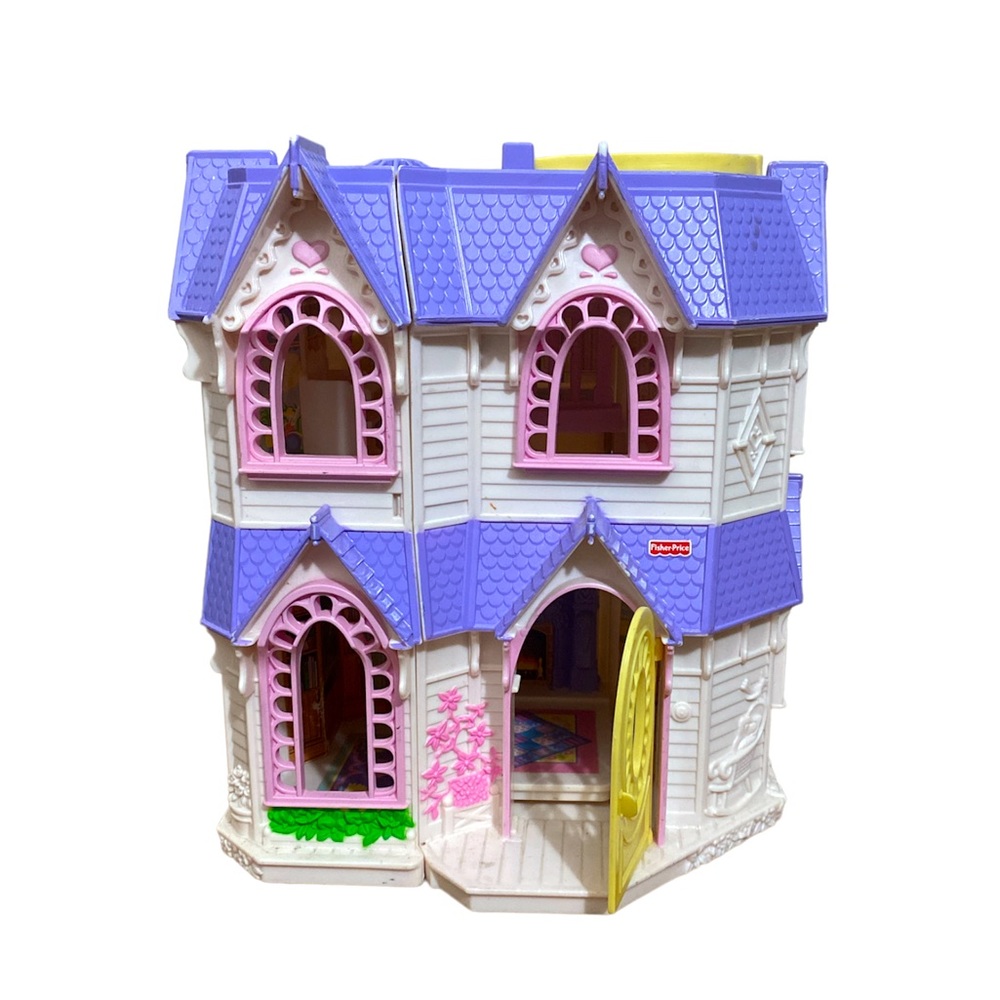 Fisher Price Vintage Playhouse Sweet Streets Mansion